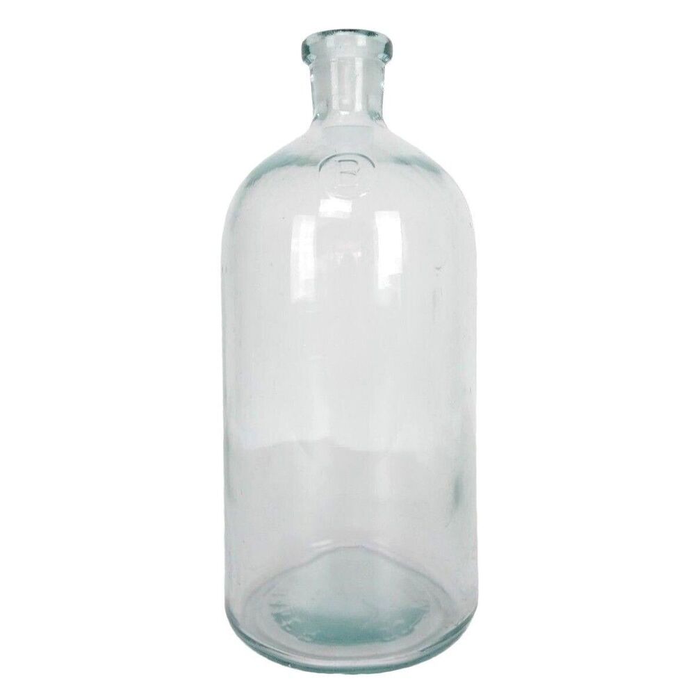 1900s J.T. Baker Chem Co Apothecary Jar Laboratory Pharmaceutical Heavy Glass